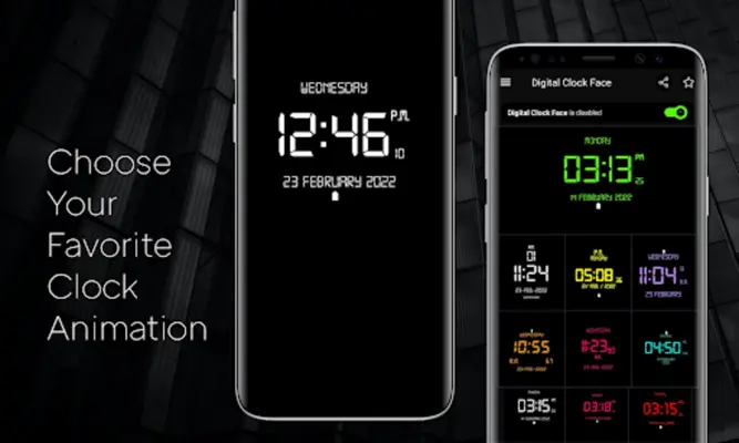 Lock Screen Clock Widget App android App screenshot 4