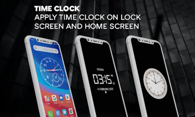 Lock Screen Clock Widget App android App screenshot 5